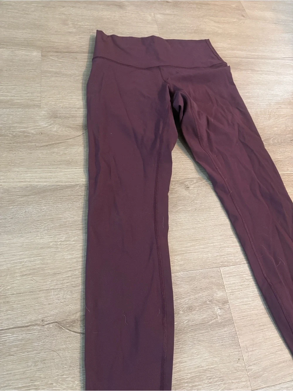 lululemon athletica Maroon High-Rise Leggings